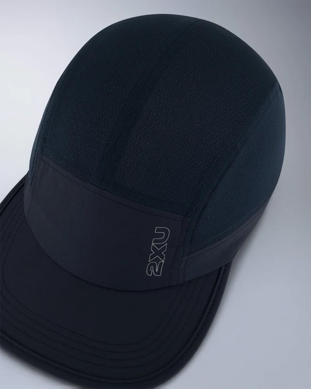 2XU Unisex's Light Speed Cap - Midnight/Silver Reflective