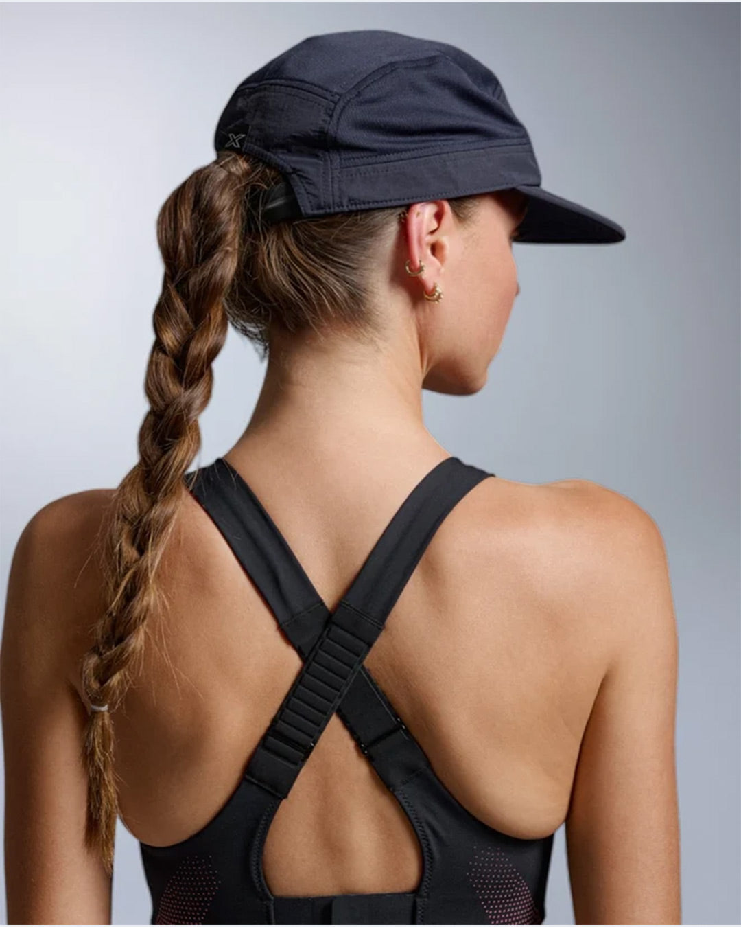 2XU Unisex's Light Speed Cap - Midnight/Silver Reflective