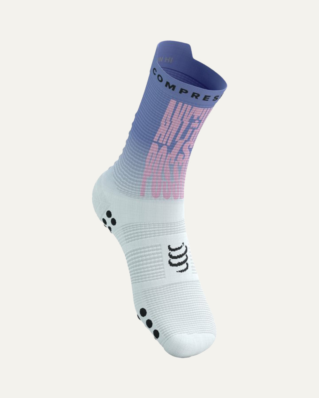 Compressport Unisex's Pro Racing Socks v4.0 Bike 360 Print Ironman 2025 L2 - Jacaranda