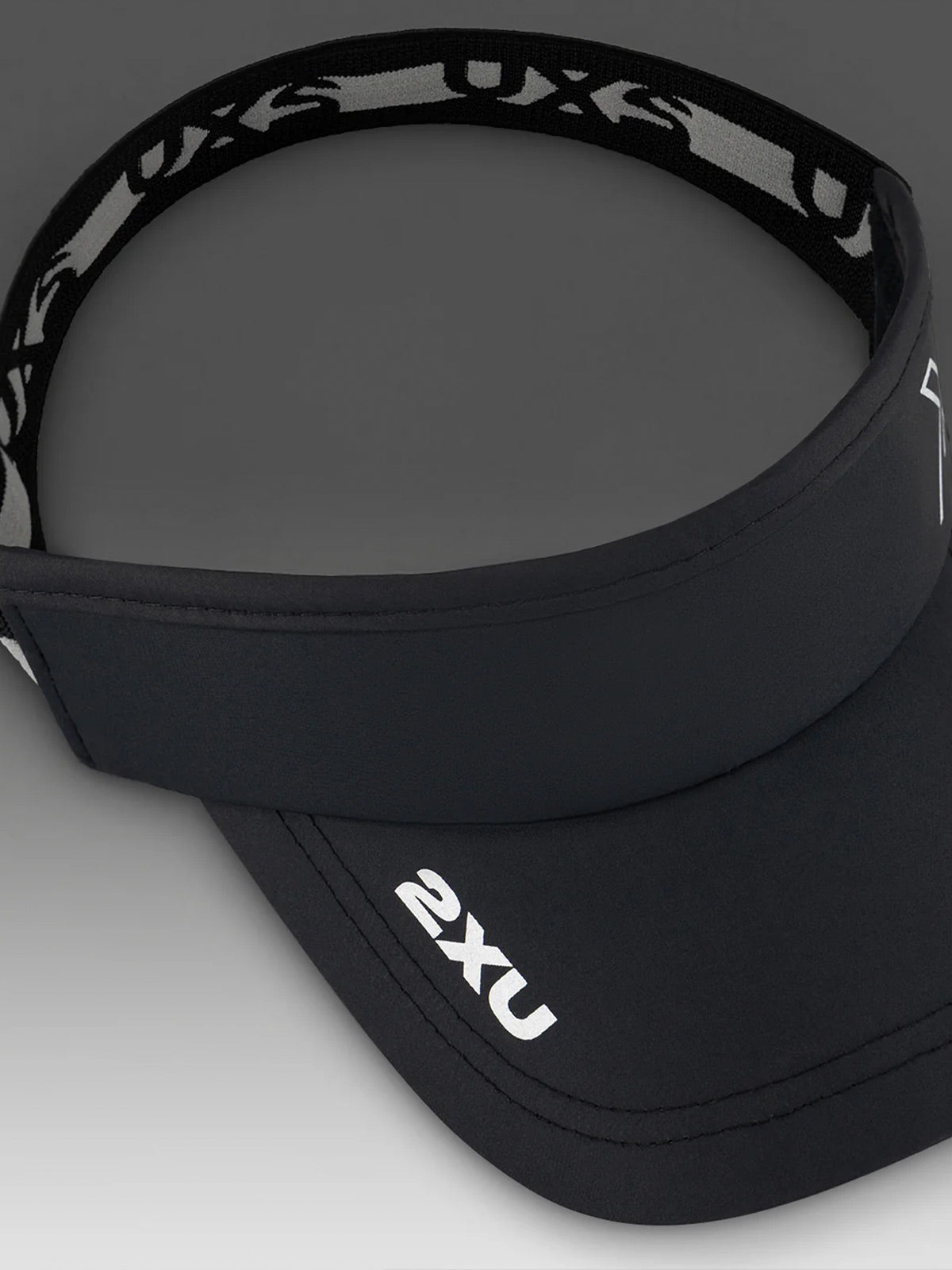 2XU Unisex's Performance Visor - Black/Black