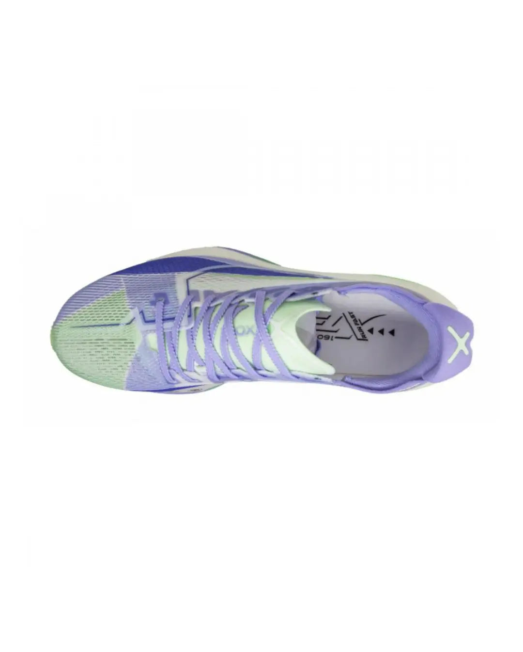 Xtep Women's 160X 7.0 - Elf Green/Poi Purple/Blue Purple