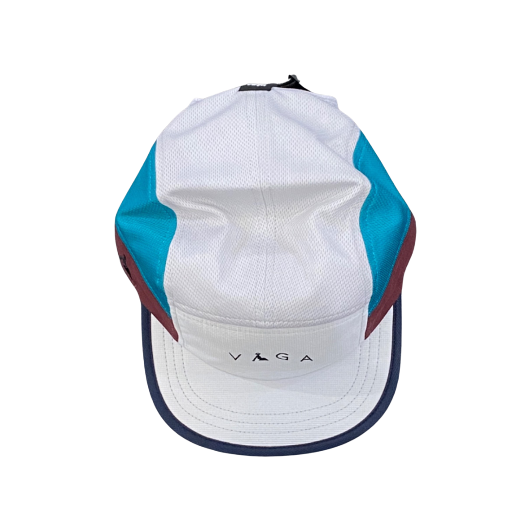 VAGA Club Cap - Light Grey/Teal/Plum