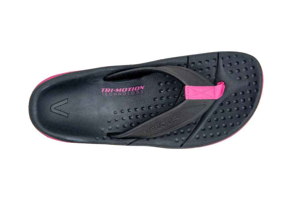 VELOUS Unisex's Active Flip - Black/Pink