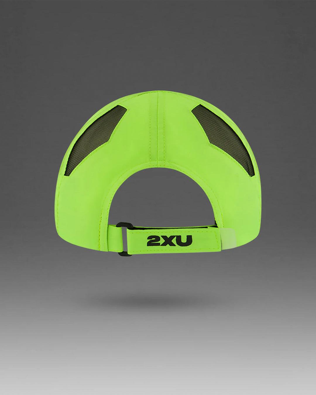 2XU Unisex's Run Cap - Volt/Black