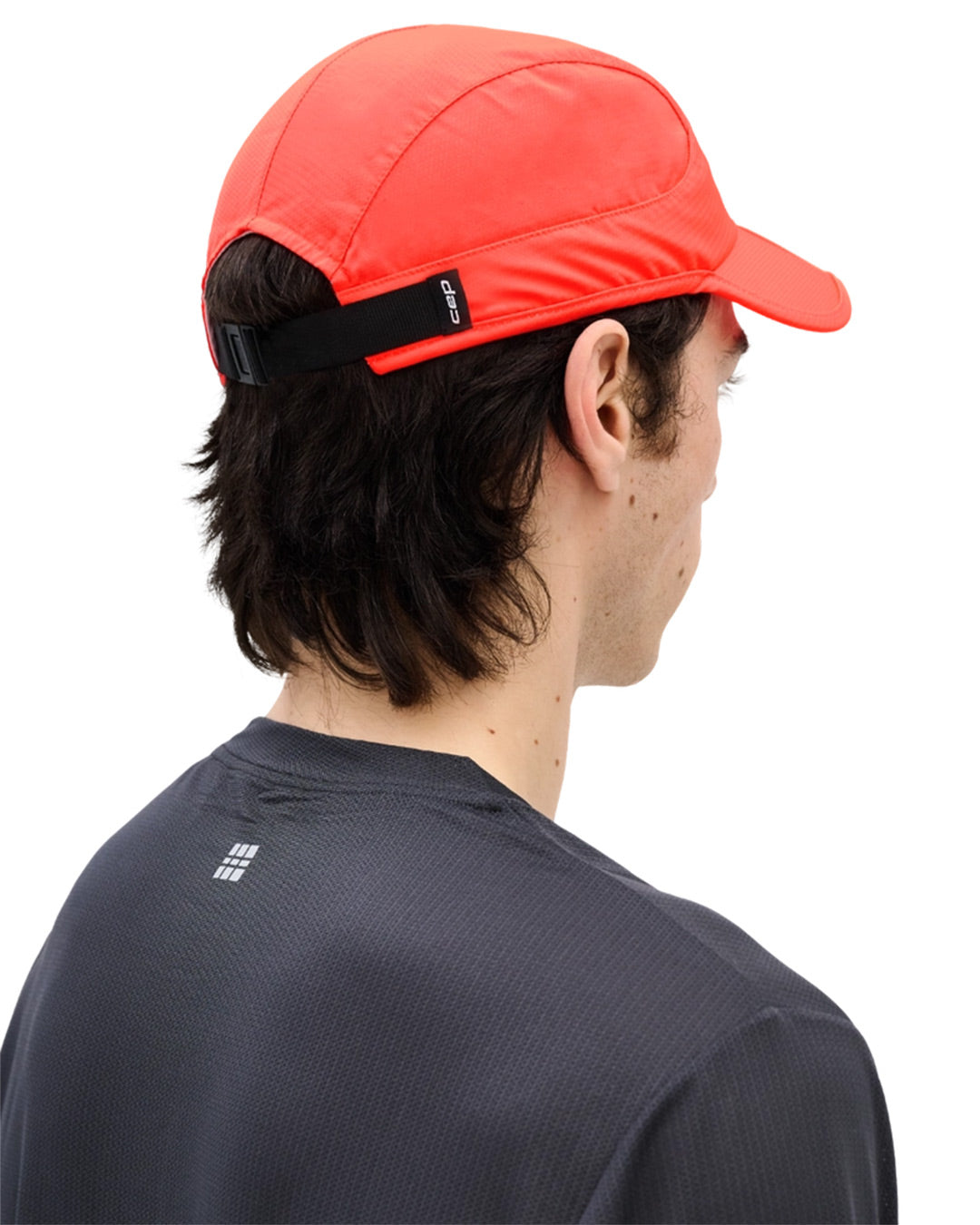 CEP Unisex's Run Foldable Cap - Neon Coral