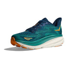 HOKA Men's Clifton 9 Wide - Midnight/Oceanic