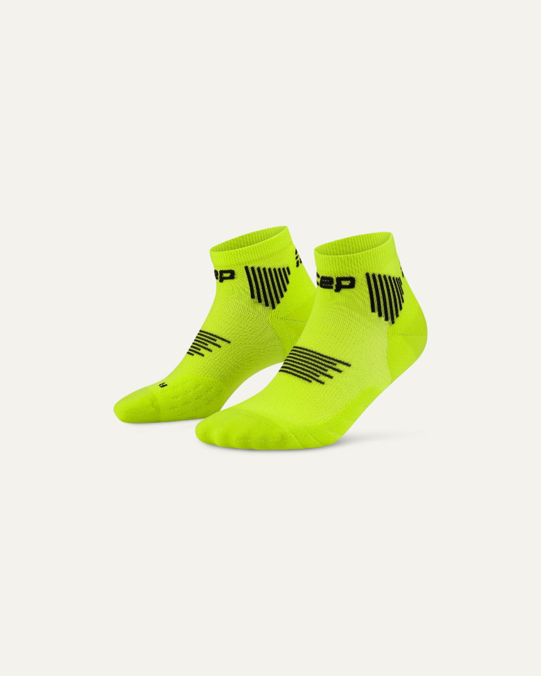 CEP Men's Run Socks Low Cut 5.0 - Lime/Black