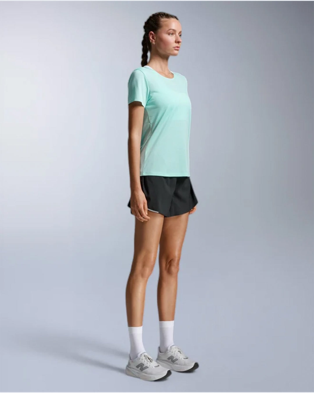 2XU Women's Light Speed Tech Tee - Lagoon/Lagoon Reflective