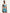 2XU Women's Aero Mesh Medium Impact Bra - Retro Blue/Retro Blue Reflect