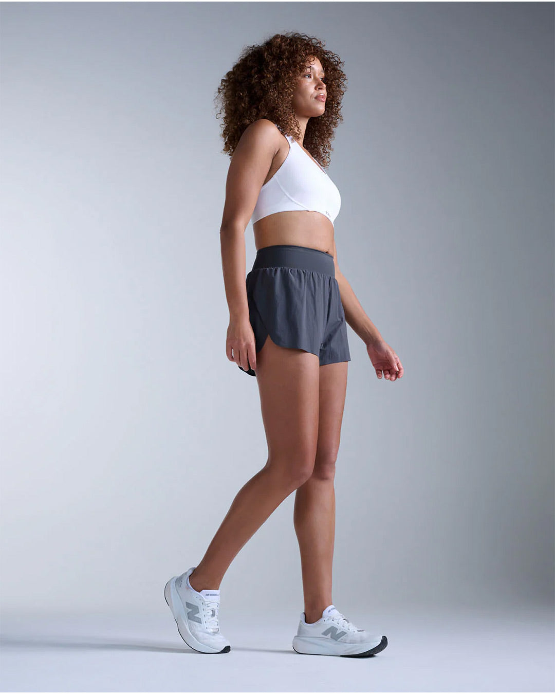 2XU Women's Light Speed Hi-Rise 3inch Shorts - India Ink/Black Reflective