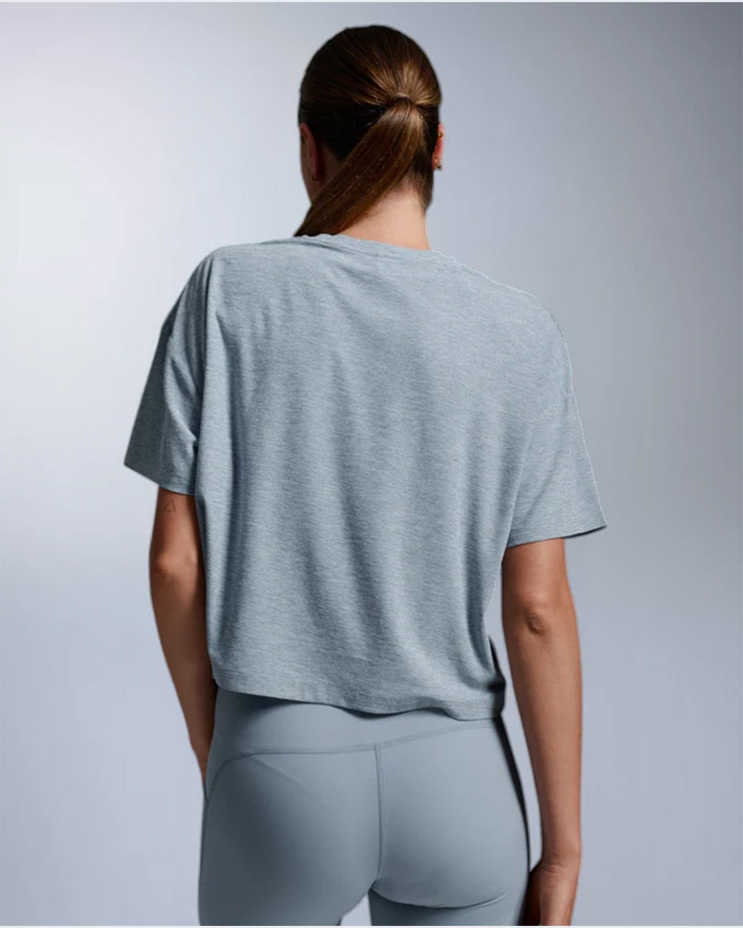 2XU Women's Form Soft Jersey Relaxed Tee - Blue Shade/White