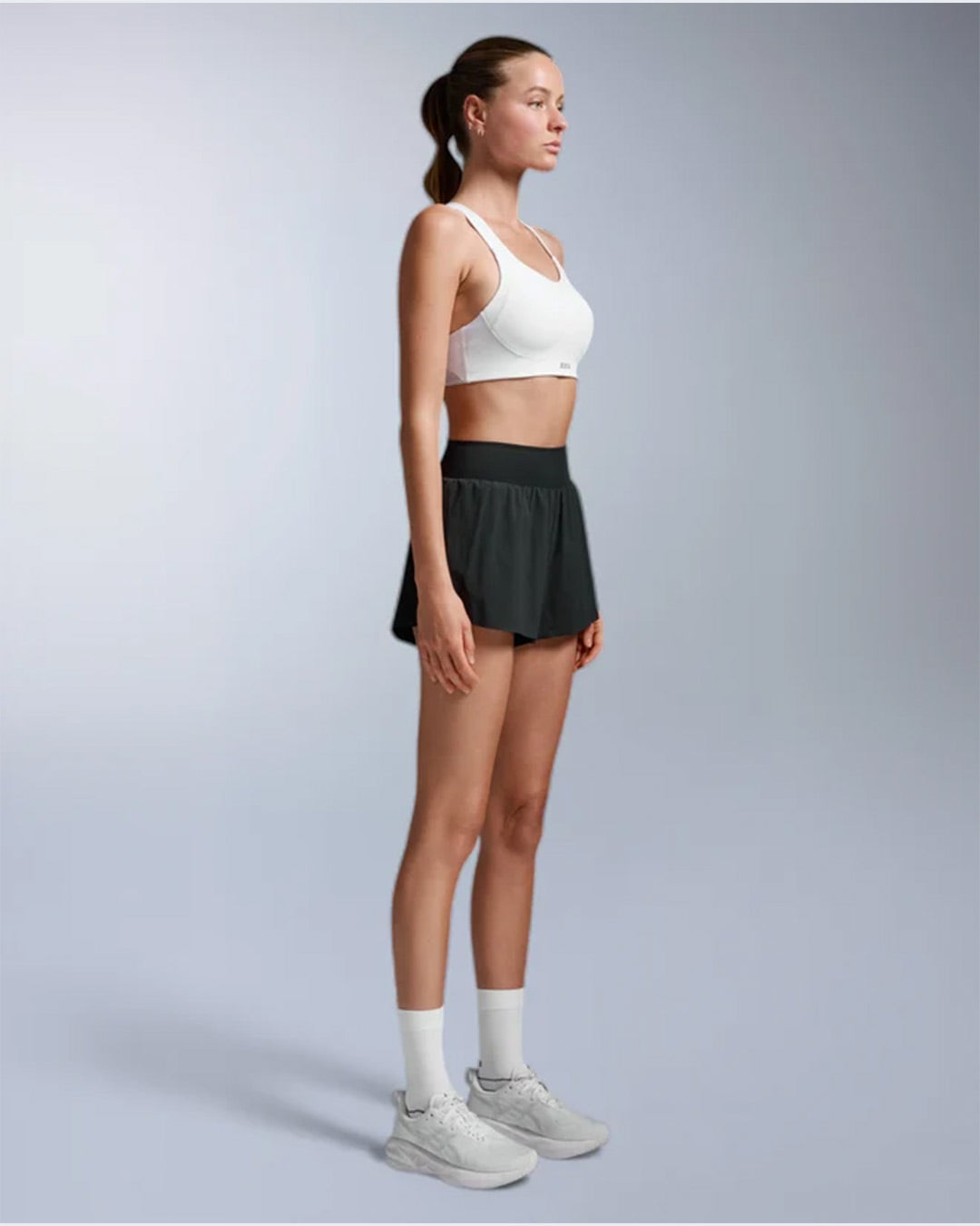 2XU Women's Light Speed High Impact Bra - White/Silver Reflective