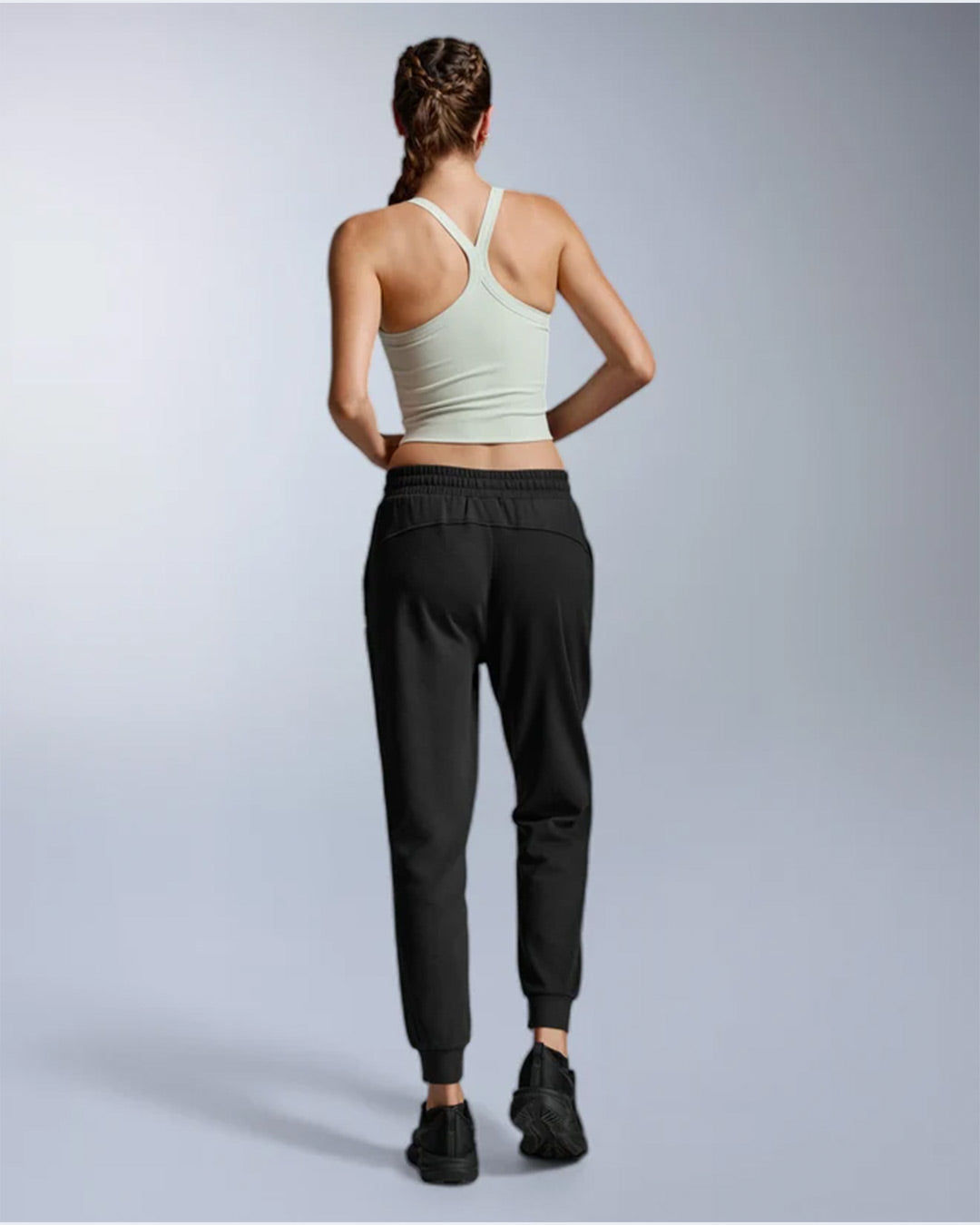 2XU Women's Fluid Tencel Rib Crop Singlet - Seafoam/Seafoam