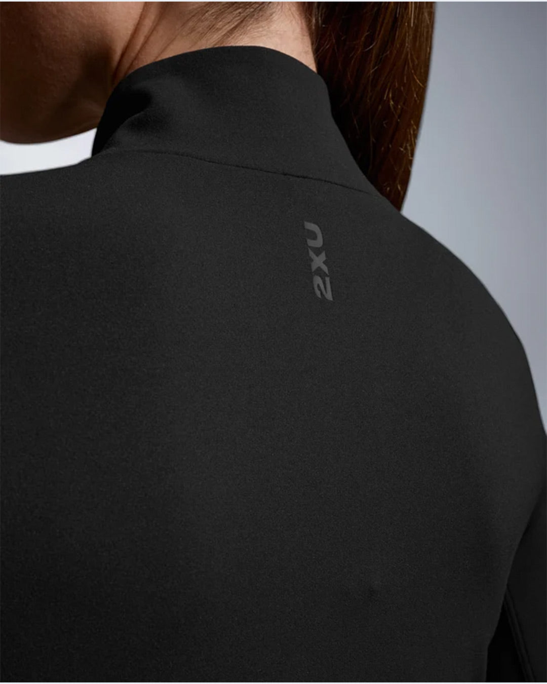 2XU Women's Fluid Full Zip Jacket - Black/Black