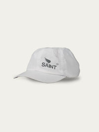 Saint Unisex's Run Cap - White