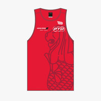 Pressio Women's Perform Singlet - Red