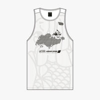 Pressio Men's Perform Singlet - White