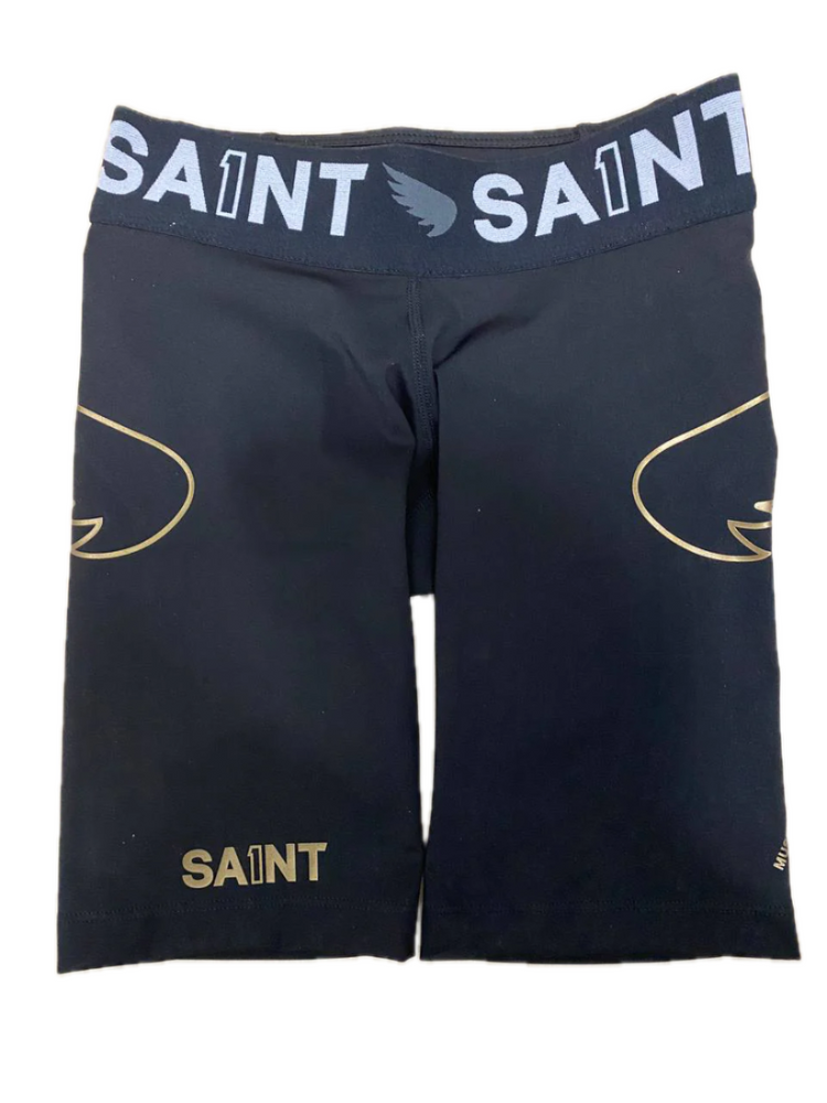 Saint Women's P1 Elite Compression Short Low Rise - Black