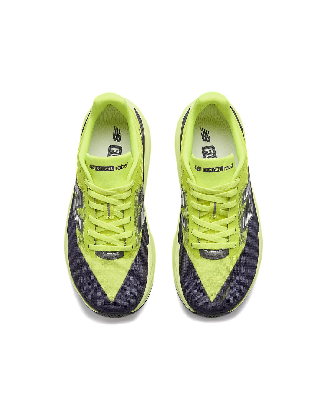 New Balance Women's FuelCell Rebel v5 - Alkaline Green/Boysenberry/Dark Silver Metallic