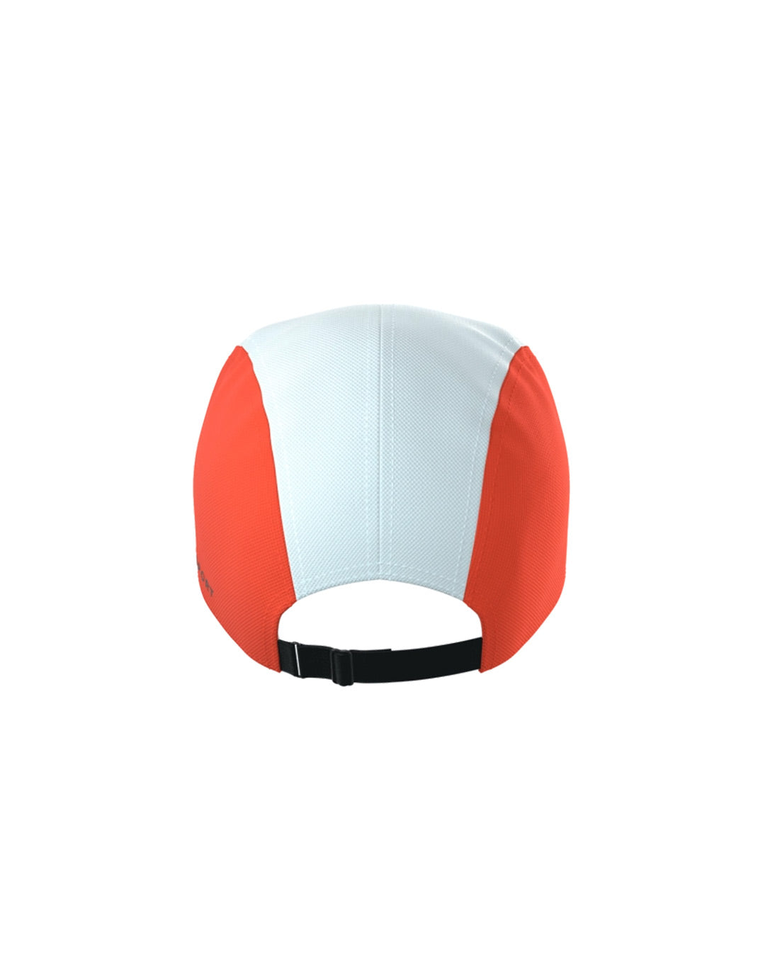 Compressport Unisex's 5 Panel Cap - Star White/Tigerlily