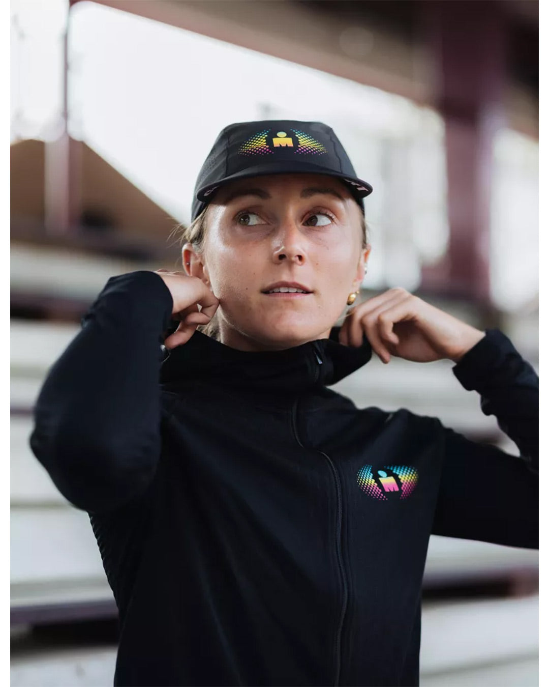 Compressport Unisex's Pro Racing Cap Ironman 2026 L2 - Black