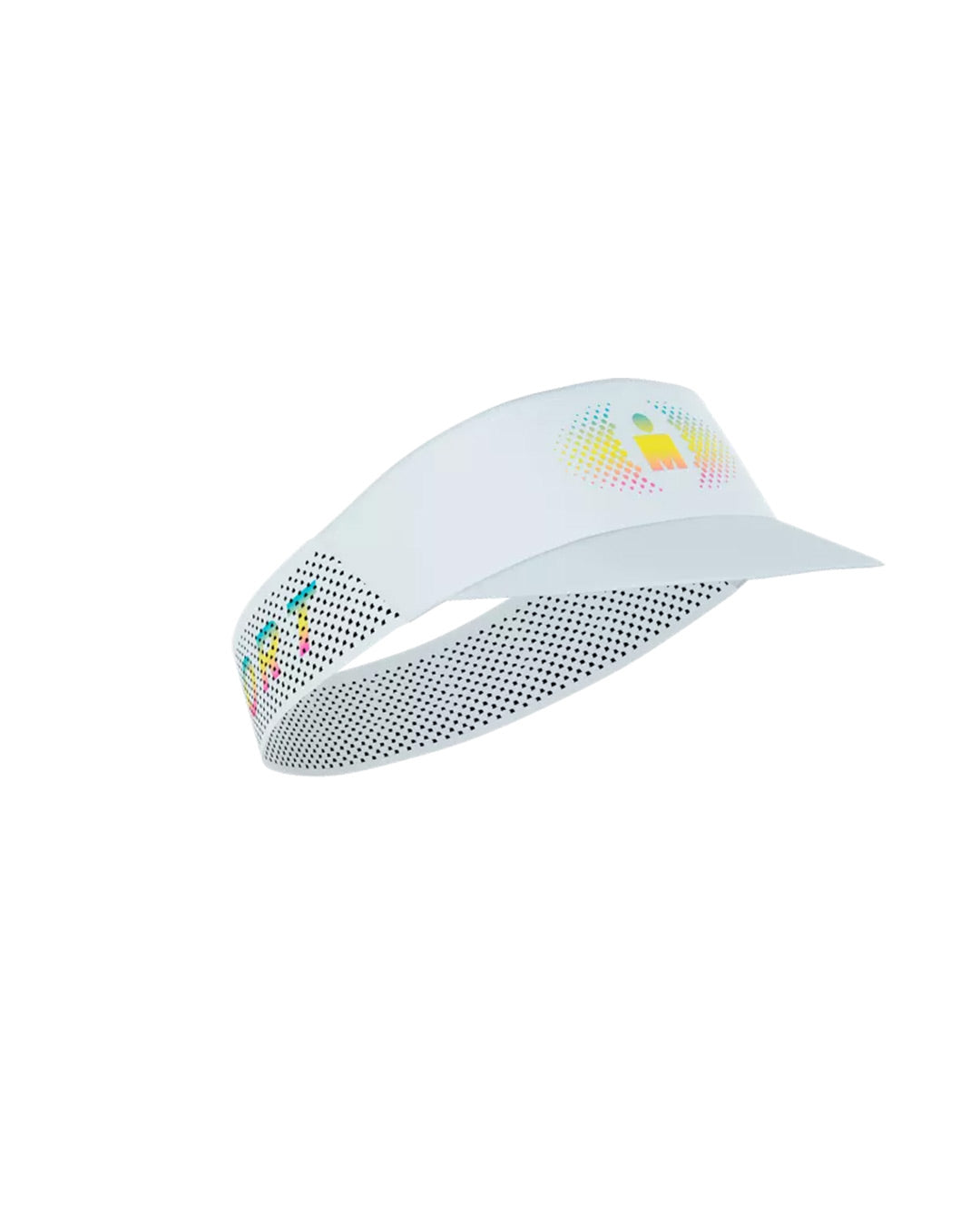 Compressport Unisex's Pro Racing Visor Ironman 2026 L2 - White