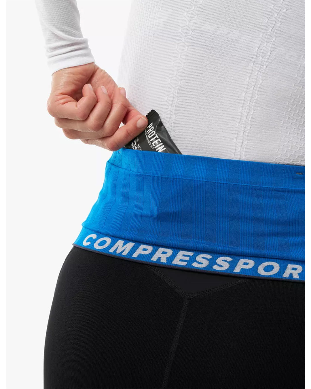 Compressport Unisex's Free Belt 2.0 - Princess Blue/Peacoat