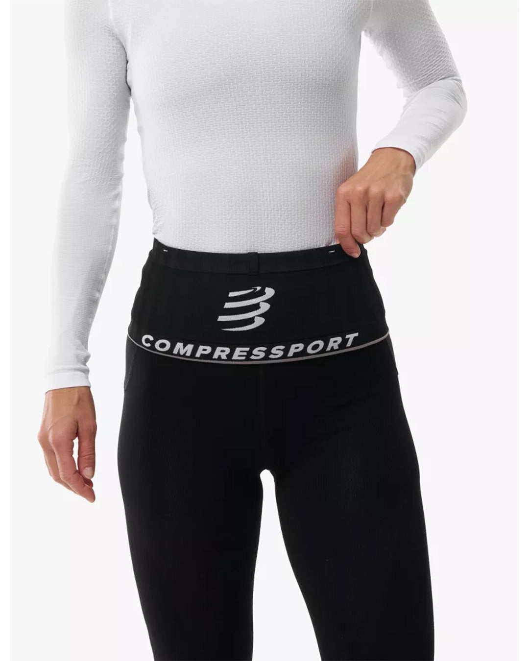 Compressport Unisex's Free Belt 2.0 - Black