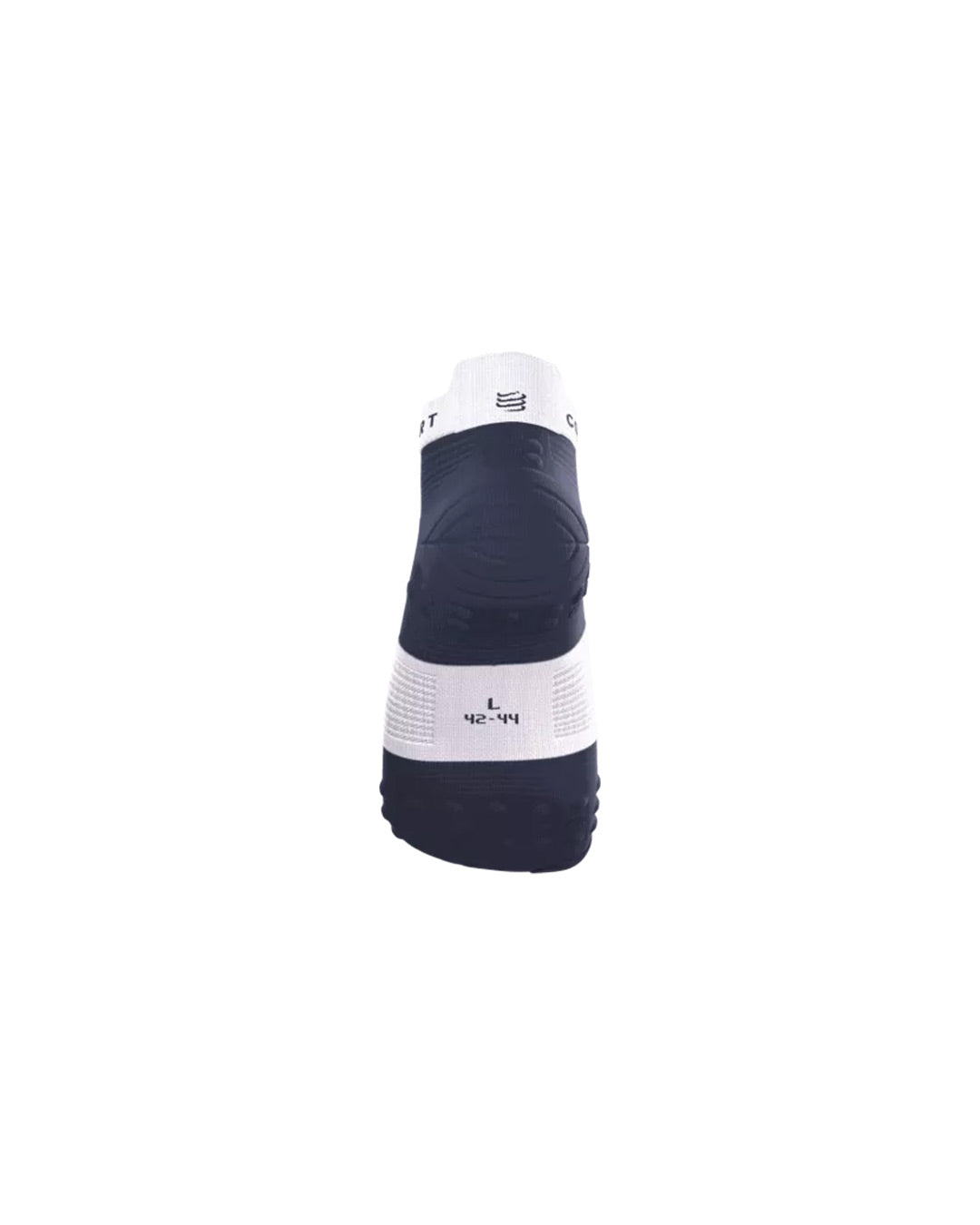 Compressport Unisex's Pro Racing Socks v4.0 Run Low - Peacoat/White