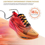 Xtep Men's 160X 5.0 Pro - Fluorescent Apricot Orange/Laser Red