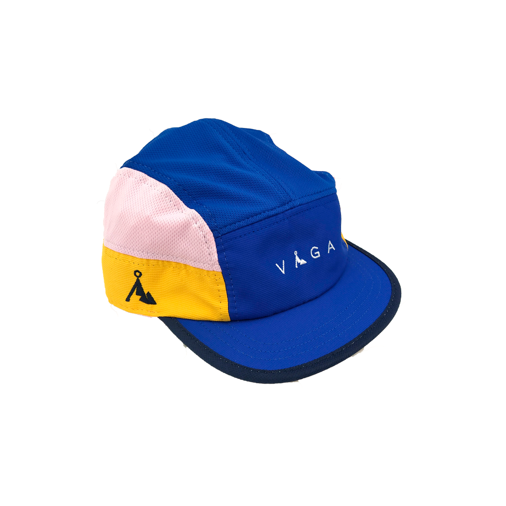 VAGA Club Cap - Royal Blue/Bright Yellow/Pale Pink/Navy Blue