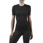 CEP Women's Run Ultralight Shirt Short Sleeve - Black