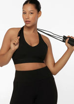 Lorna Jane Amy Maximum Support Sports Bra:Black