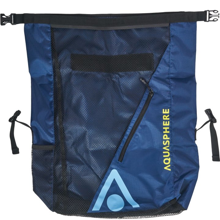 Sphere Backpack Aqua Sphere Gear Mesh Backpack 30L - Navy/Black – Key Power Sports ...