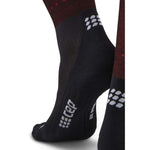 CEP Women's Infrared Recovery Socks Tall - Black/Red