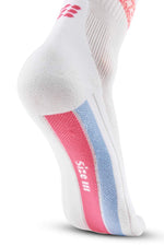 CEP Men's Miami Vibes 80's Socks Mid Cut - White/Pink&Sky