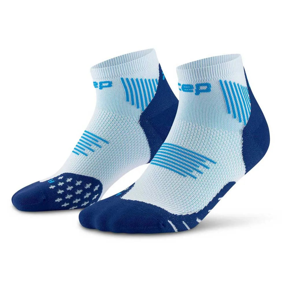 CEP Women's Run Socks Low Cut 5.0 - Ice/Blue