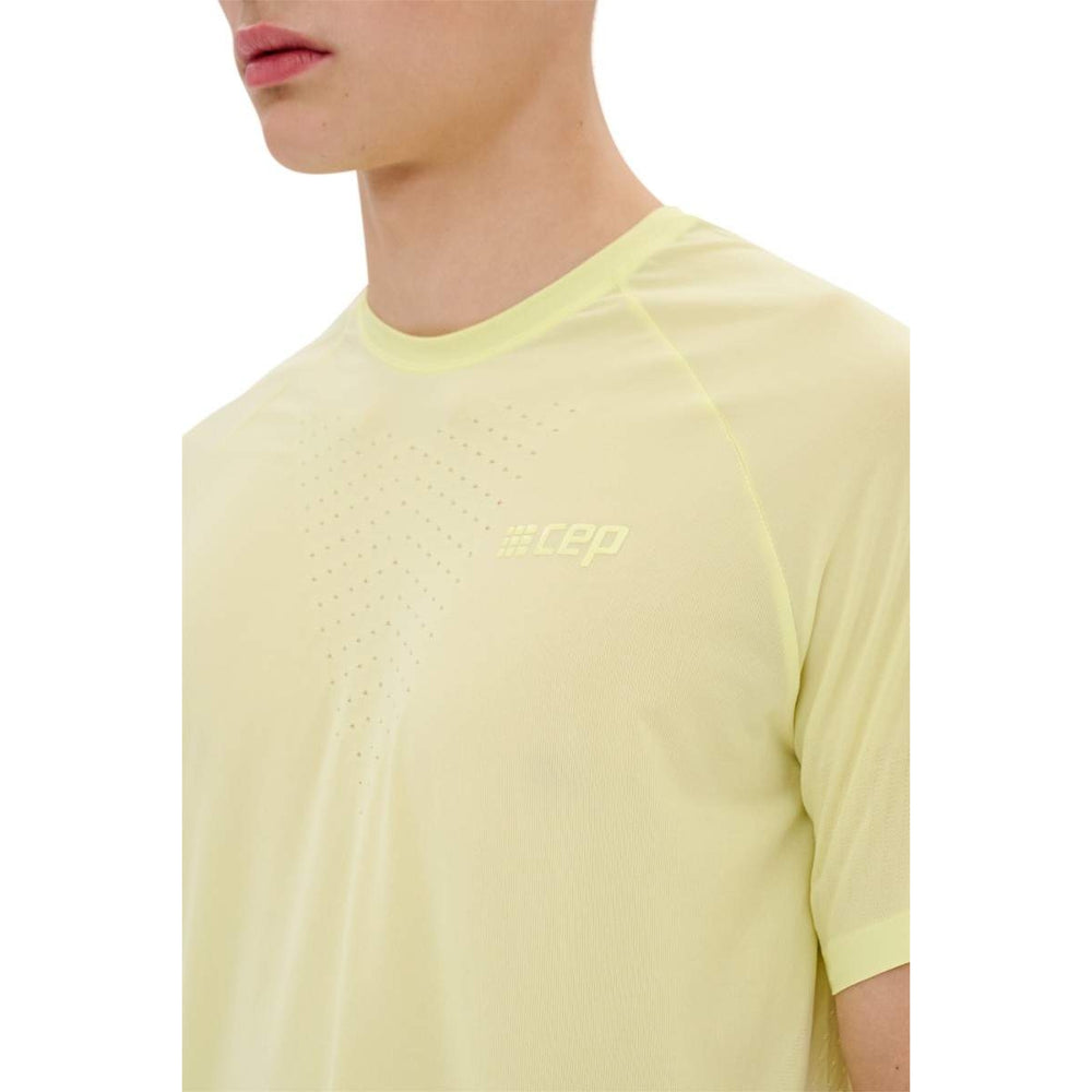 CEP Men's Ultralight Seamless Shirt Short Sleeve v2 - Lime