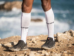 Compressport Unisex's Full Socks Run - White