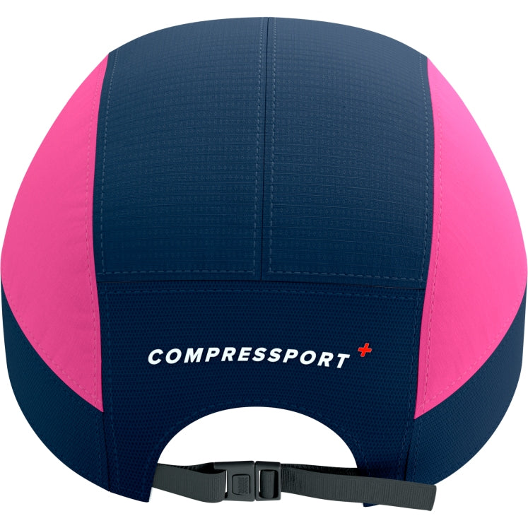 Compressport Unisex's 5 Panel Light Cap - Mood Indigo/Magnet