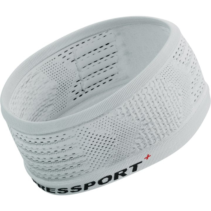 Compressport Unisex's Headband On/Off Ironman 2025 L1 - White