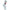 Compressport Unisex's Pro Racing Socks v4.0 Run High 360° print Ironman 2025 L1 - White/Sunset