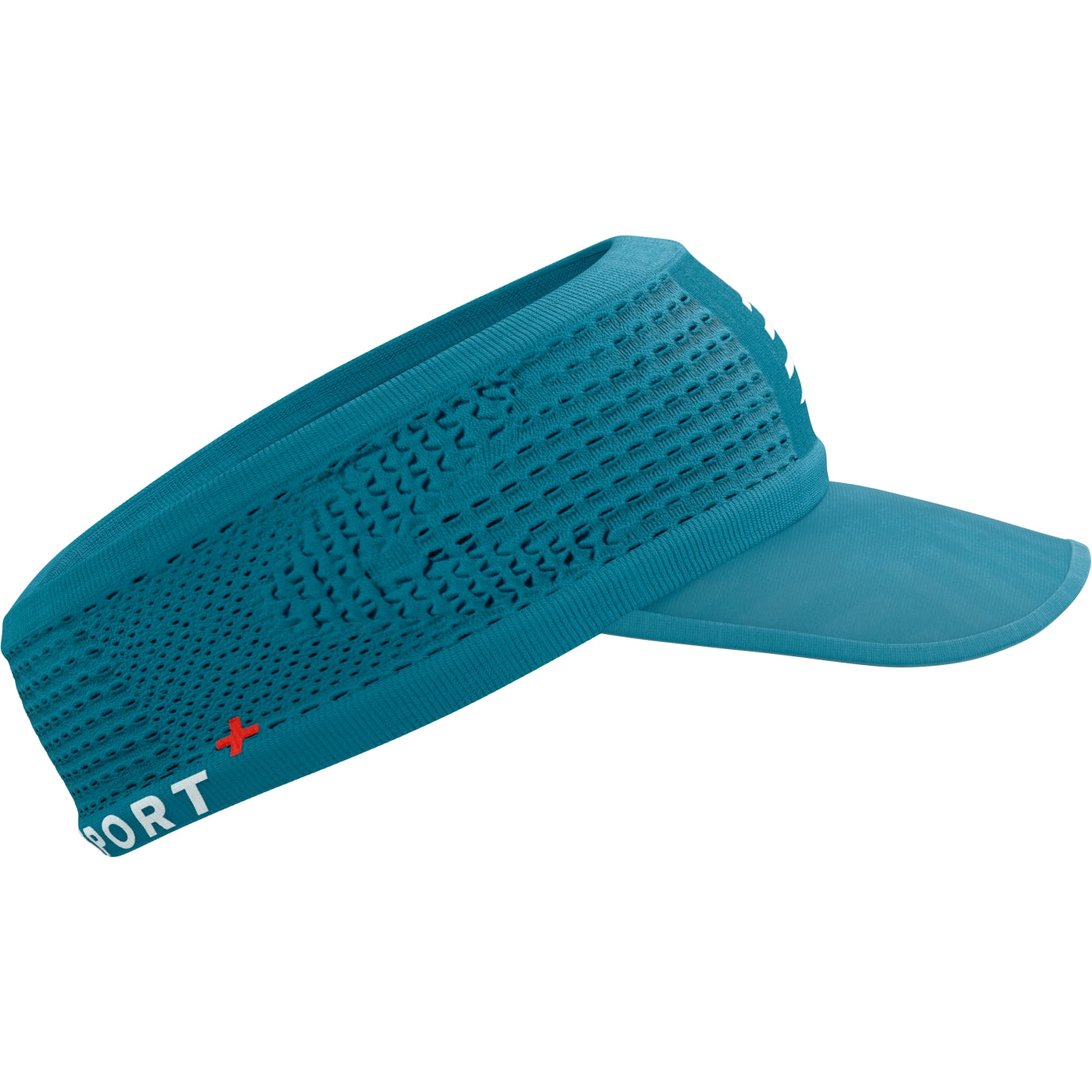 Compressport Unisex's Spiderweb Headband ON/OFF - Mosaic Blue