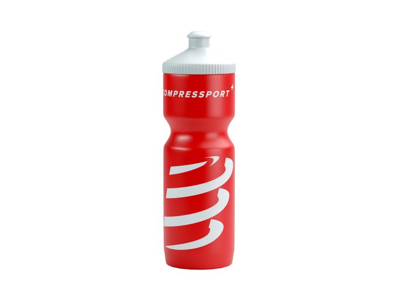 COMPRESSPORT Cycling Bottle - Red/White