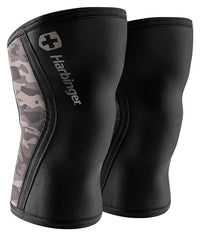 Harbinger Pro Knee Sleeve 7mm - Grayscale