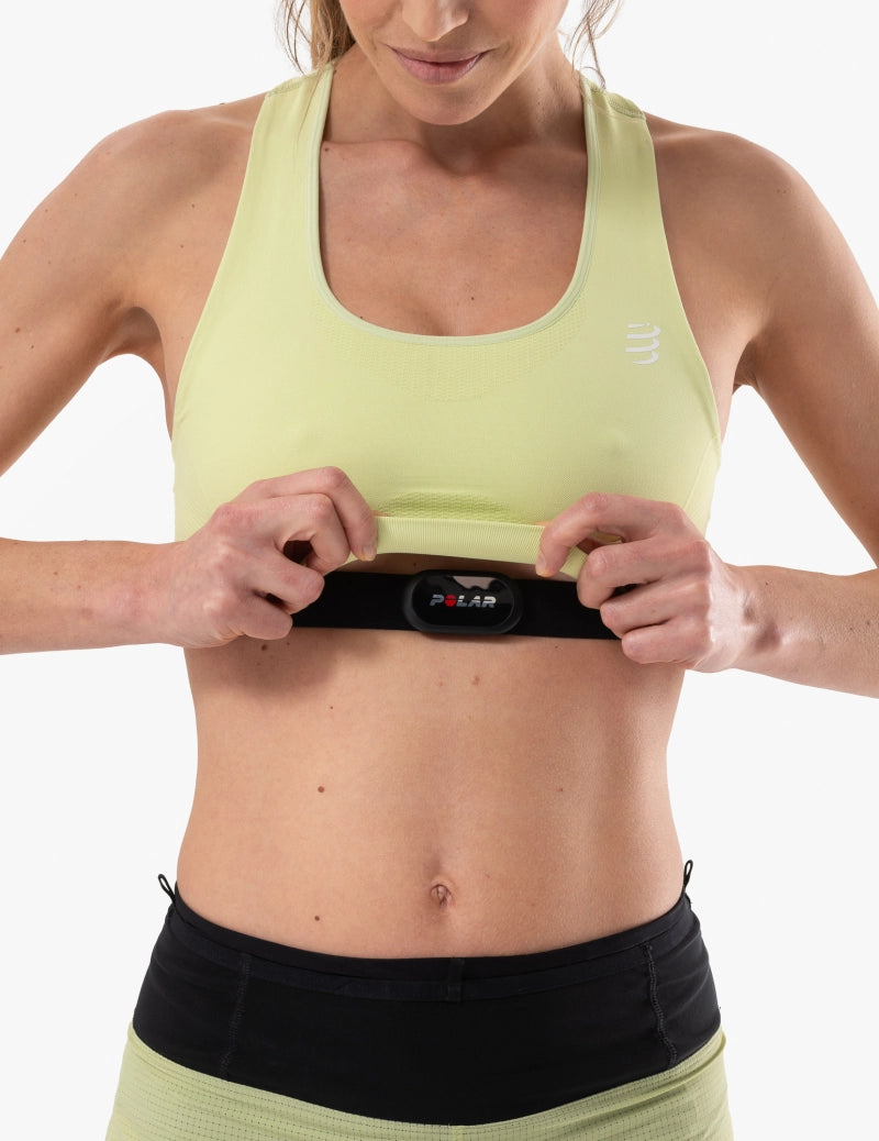 Compressport Women's FeelFree Seamless Bra - Shadow Lime