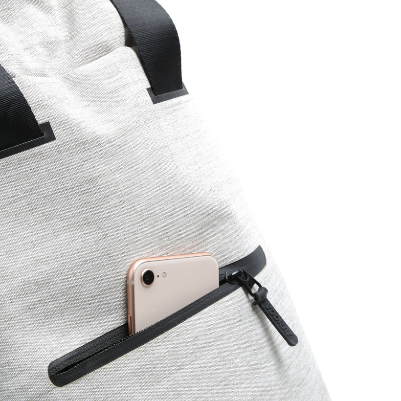 VOORAY Flex Cinch Backpack - Heather Gray