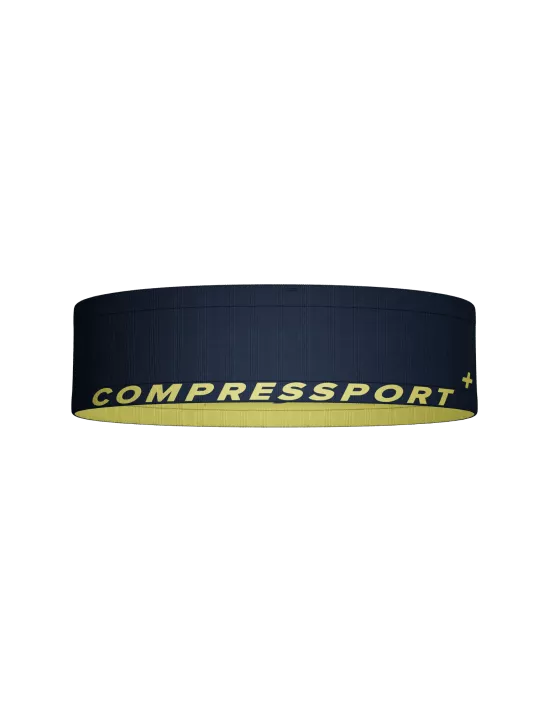Compressport Unisex's Free Belt - Blues/Green Sheen