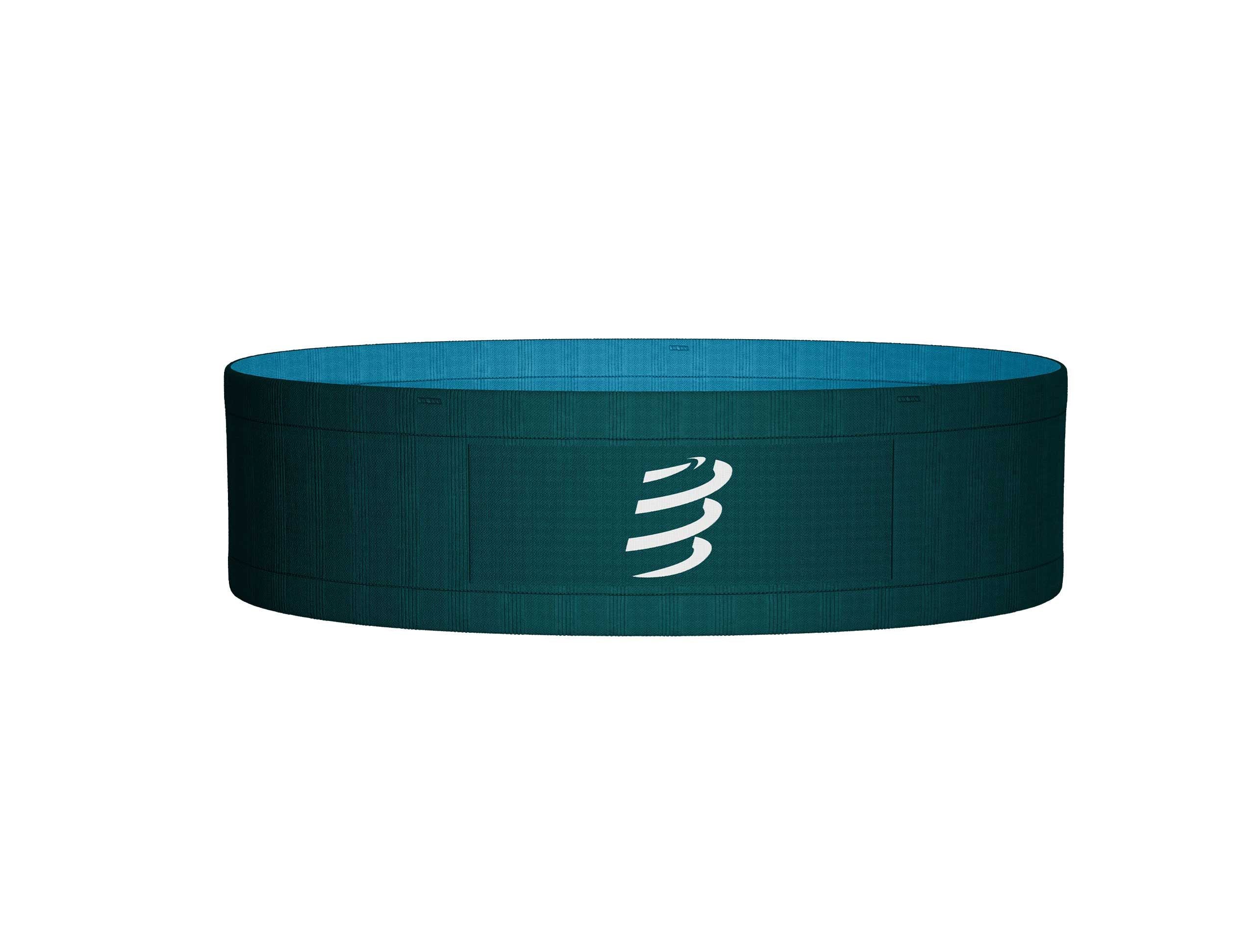 COMPRESSPORT Unisex's Free Belt - Shaded Spruce/Hawaiian Ocean