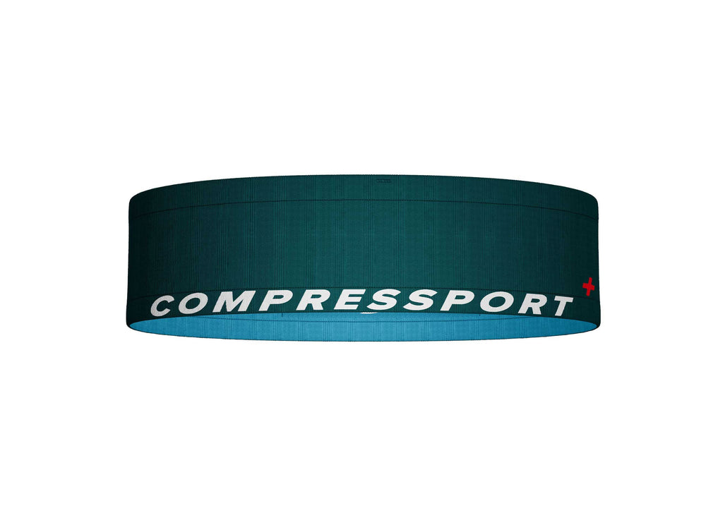 COMPRESSPORT Unisex's Free Belt - Shaded Spruce/Hawaiian Ocean
